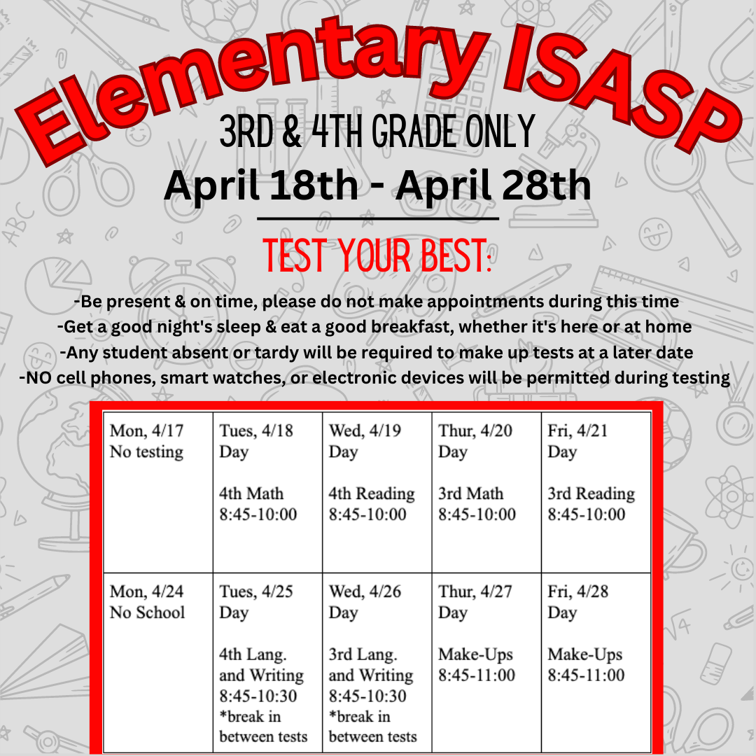 Elementary Isasp Testing Newton Community School District